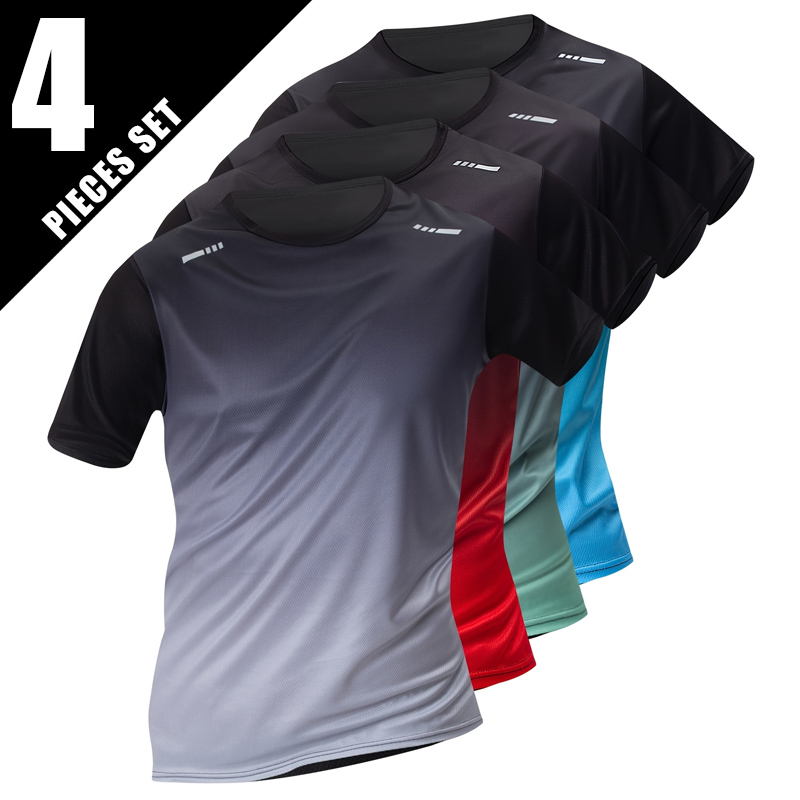 Table Tennis Jersey Butterfly - Мужская футболка с короткими рукавами, градиентная