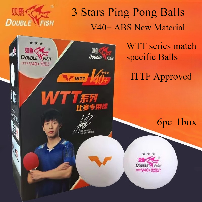 Table Tennis Match - 1/2/3BOX DOUBLE FISH 3 звезды ITTF