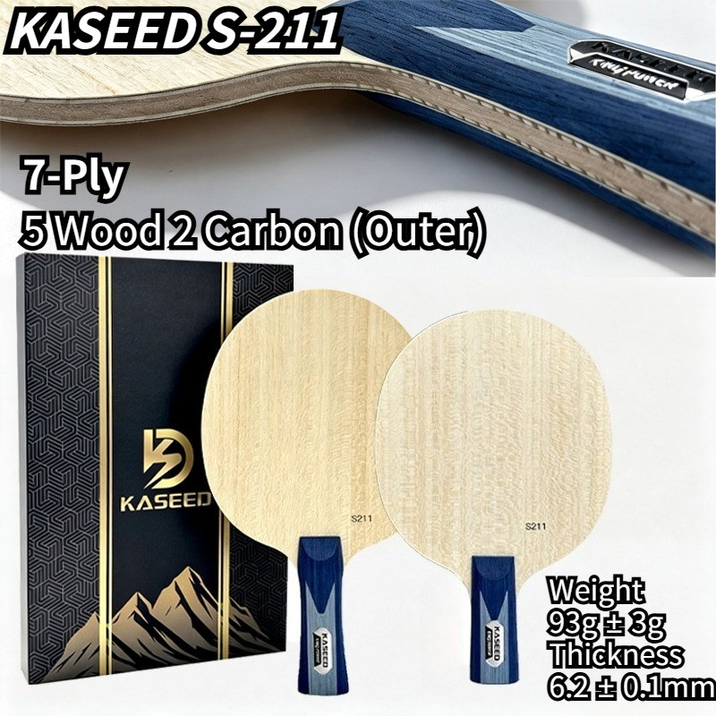 Table Tennis Is Played With A - KASEED S211 King Power 7-слойная ракетка