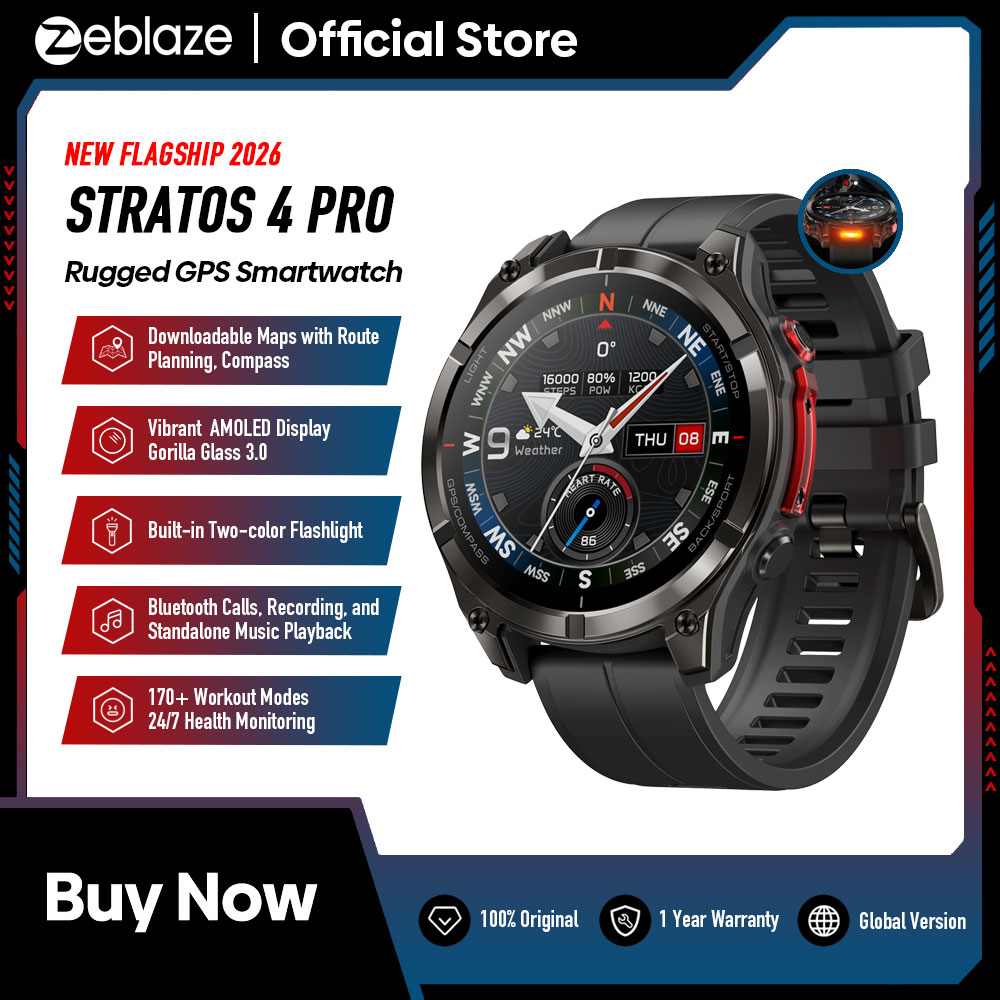 Новые умные часы Zeblaze Strat – обзор и цена Table Tennis World